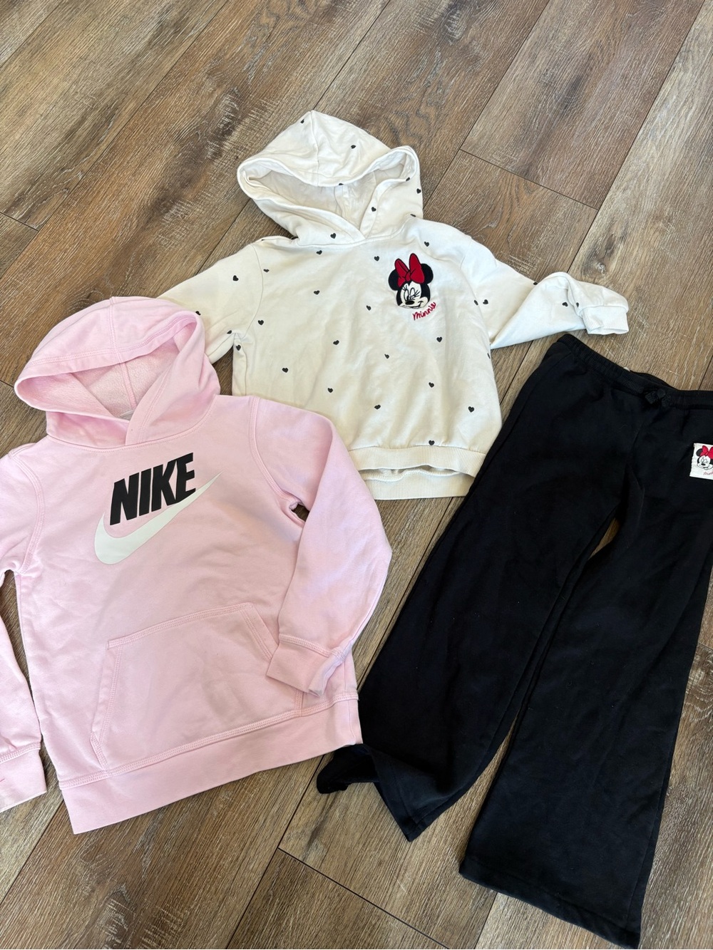 Nike Pink Pullover Hoodie with White Swoosh - Girls' Sweatshirt